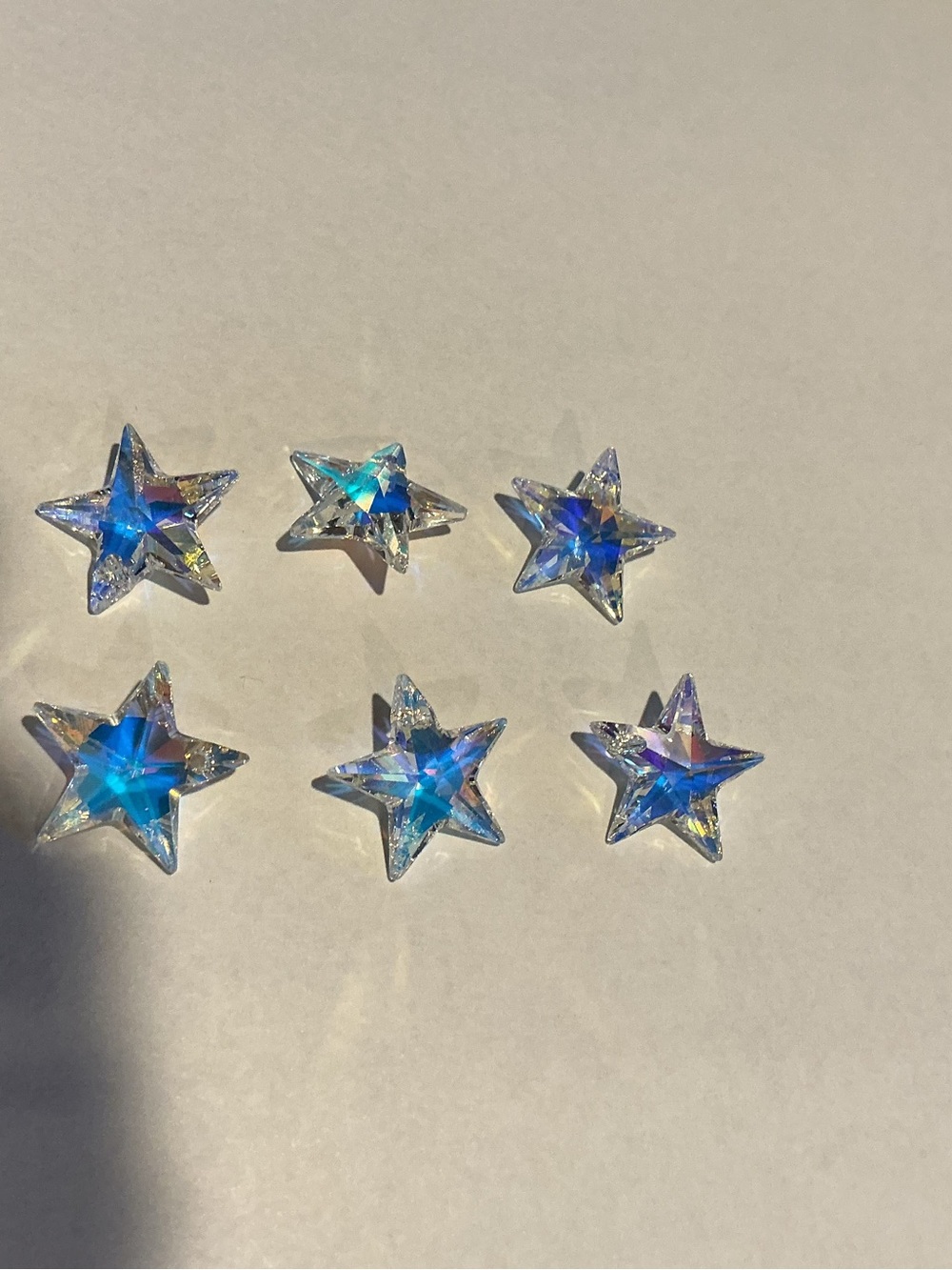 Swarovski  Aurora Borealis Crystal Stars